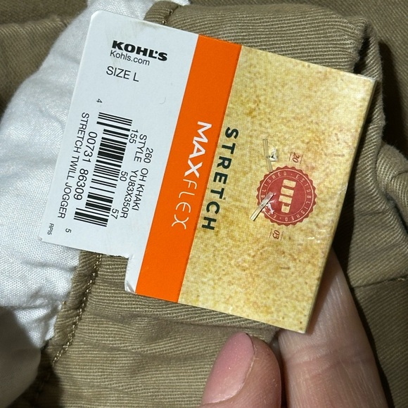 NWT Urban Pipeline Stretch Twill Jogger - Picture 2 of 2